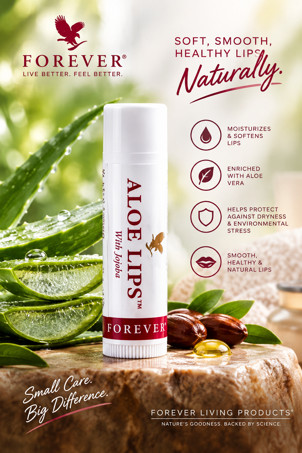 Forever Living Aloe Lips with Jojoba Balm